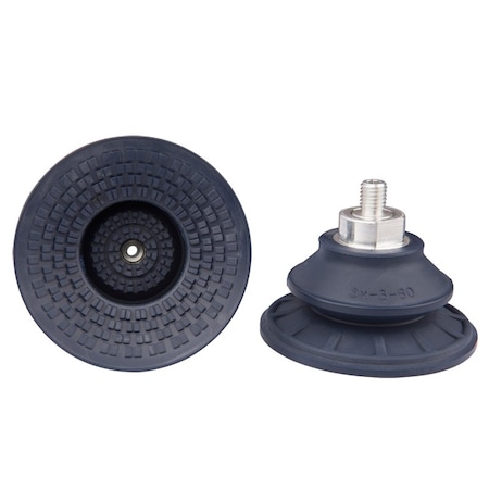 Fipa Bellows vacuum cup diam. 83 mm, NBR blue, fitting M10-male 22.080.198.1